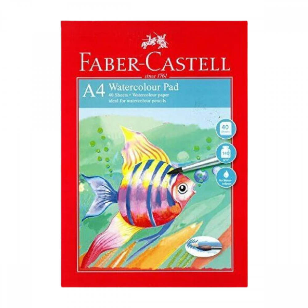 Tekniblokkur akvarel A4 - 140 gr.