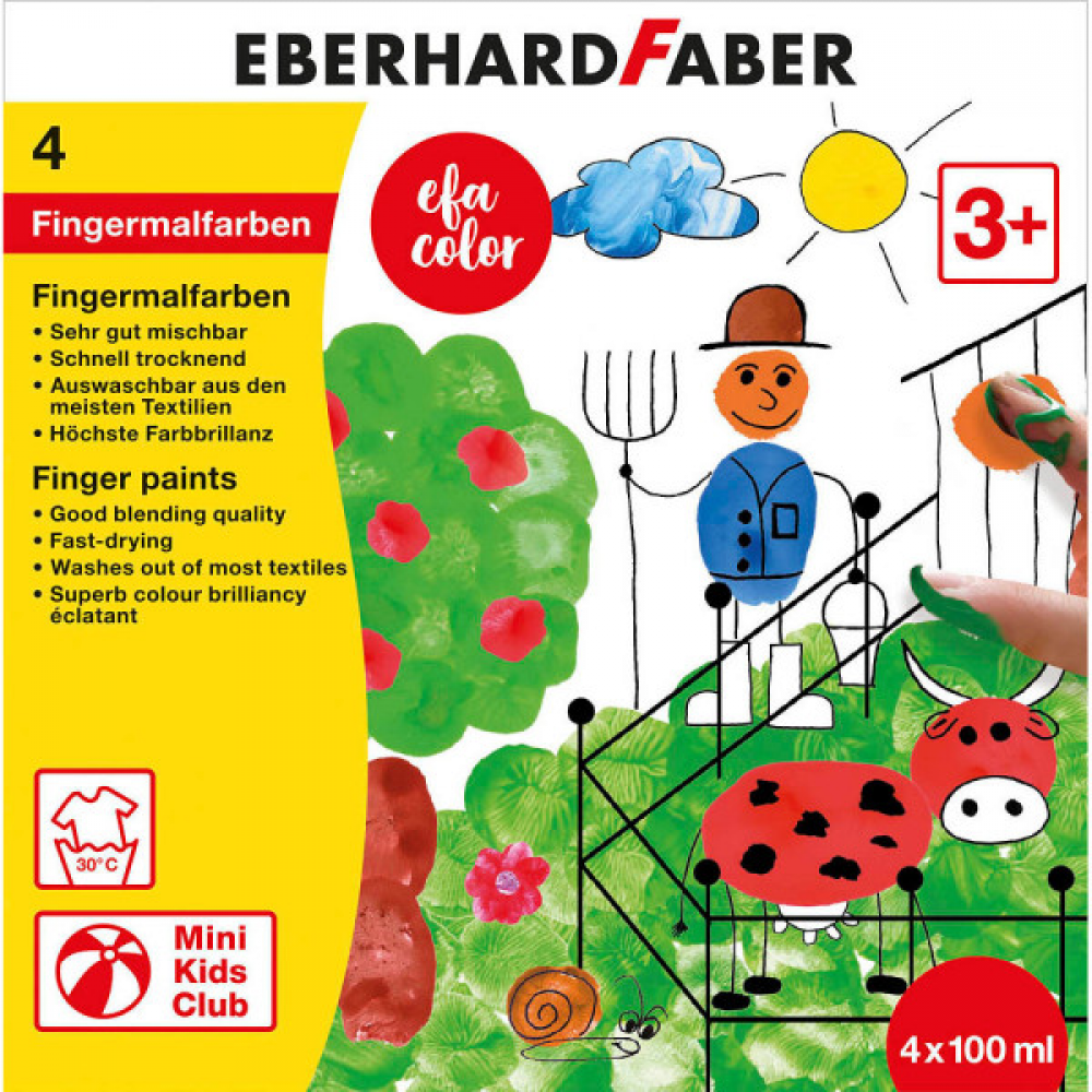 EFA fingramáling 100 ml. 4 stk. í pk.