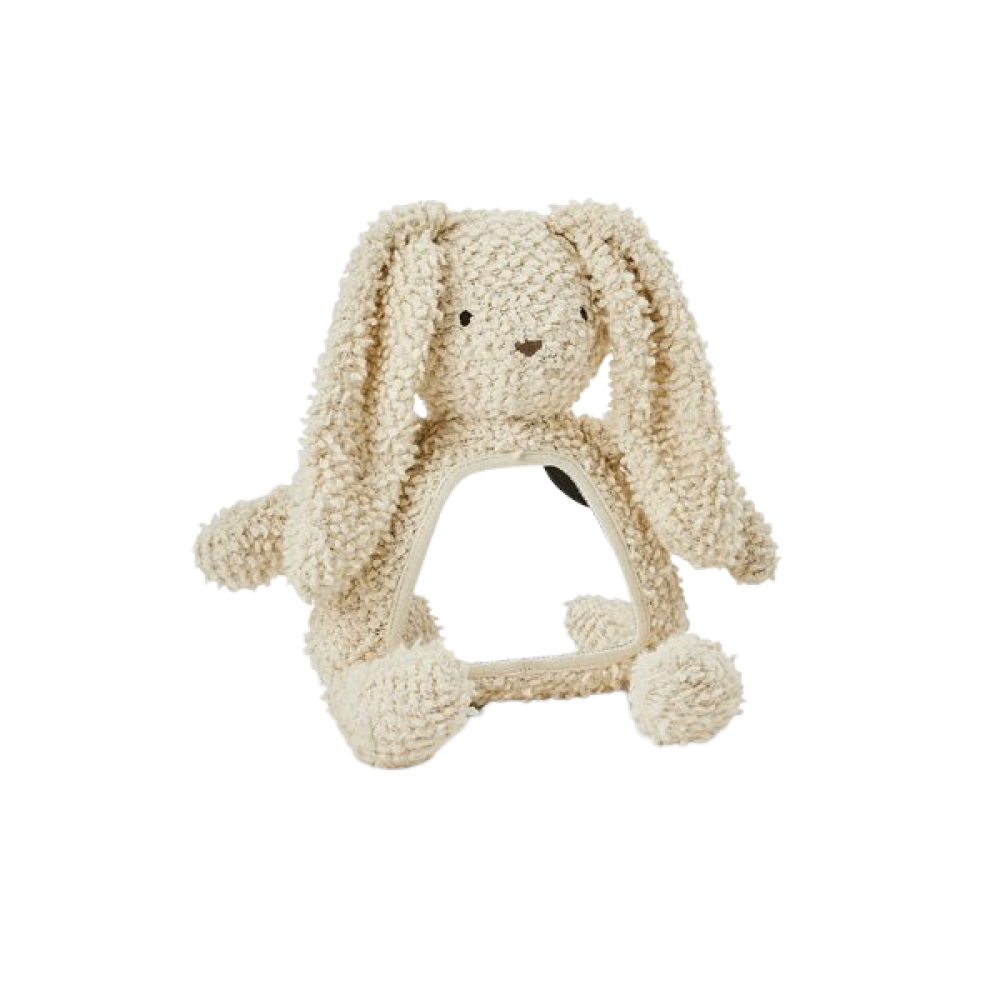 Aktivitets kanin v/spegl - Hvít