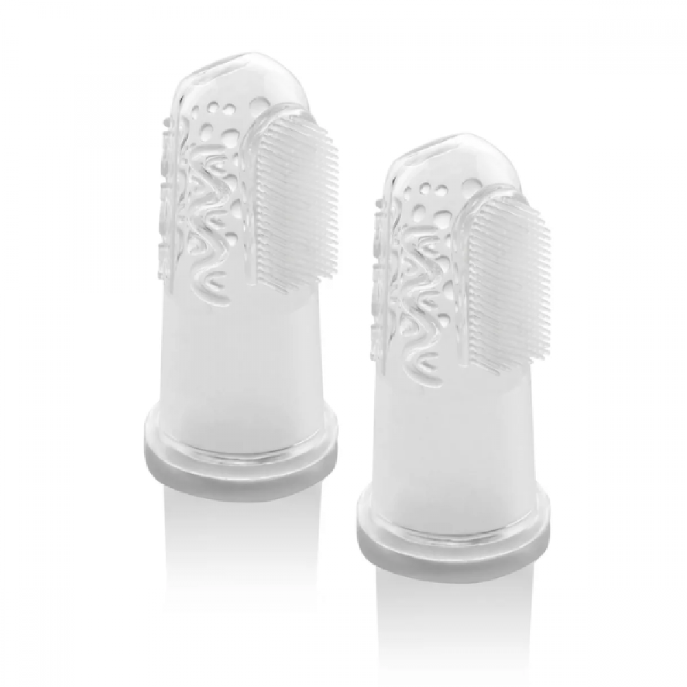 Fingur-tannbust úr silikone - REER