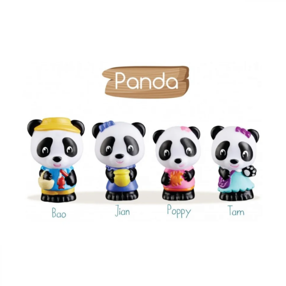 Timber Tots - Panda familjan