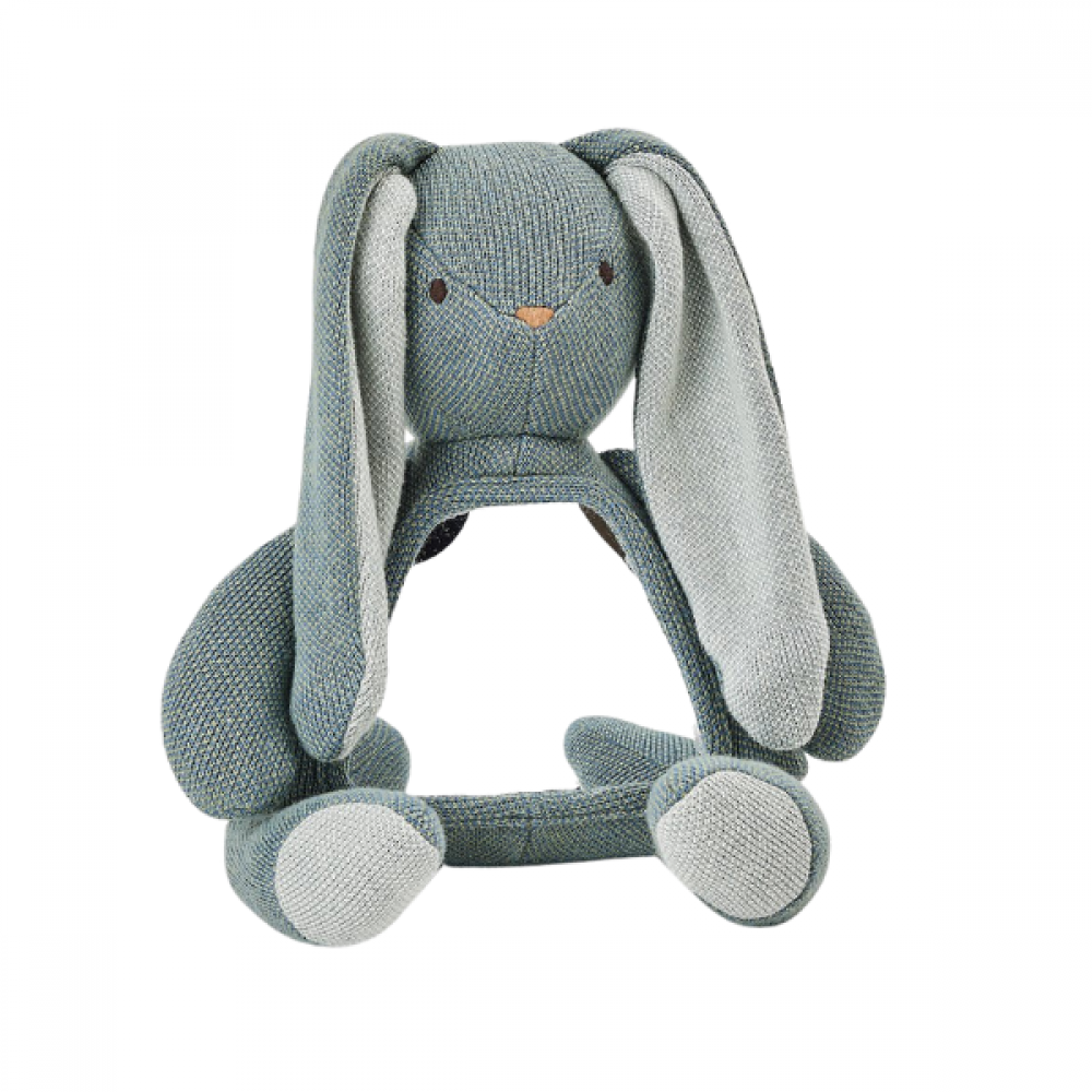 Aktivitets kanin v/spegl - Soft blue