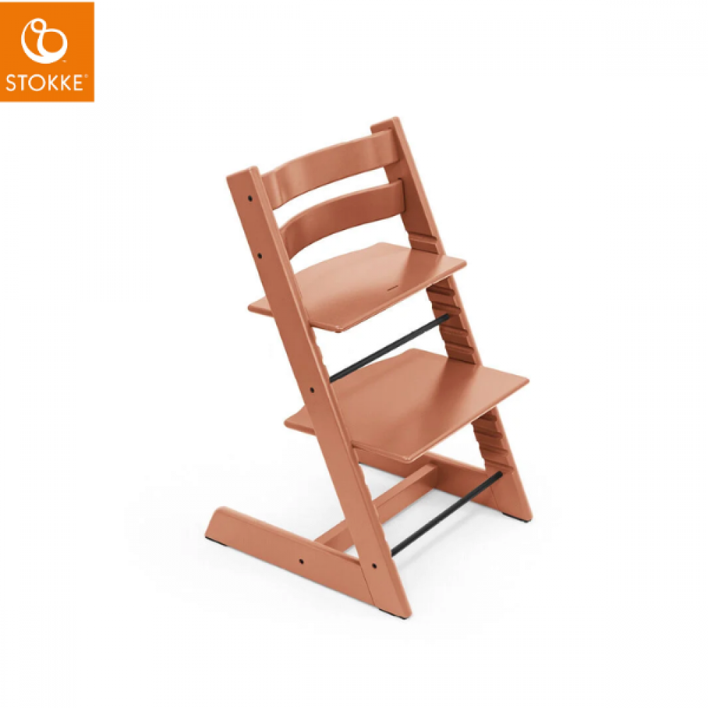 Stokke Tripp Trapp borðstólur Terracotta