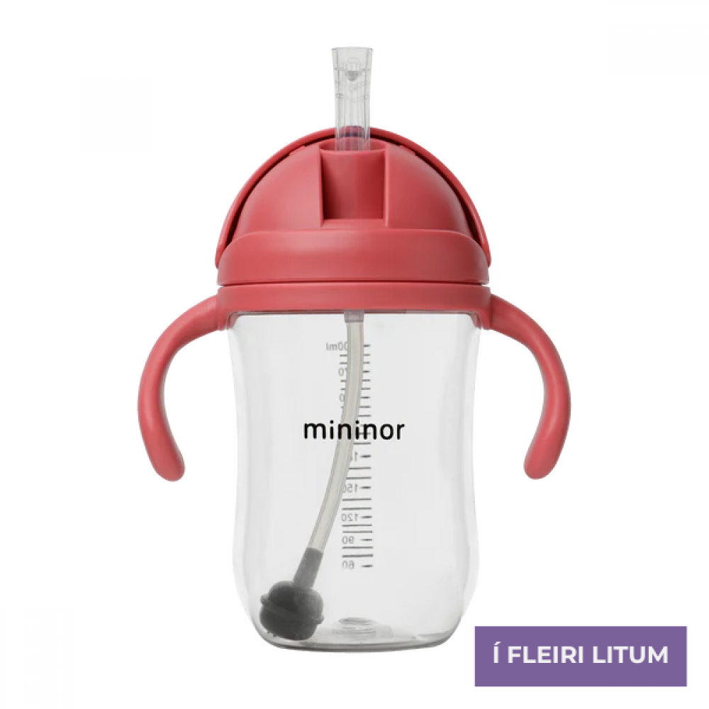 Drekkidunkur v/súgvirør 330 ml.