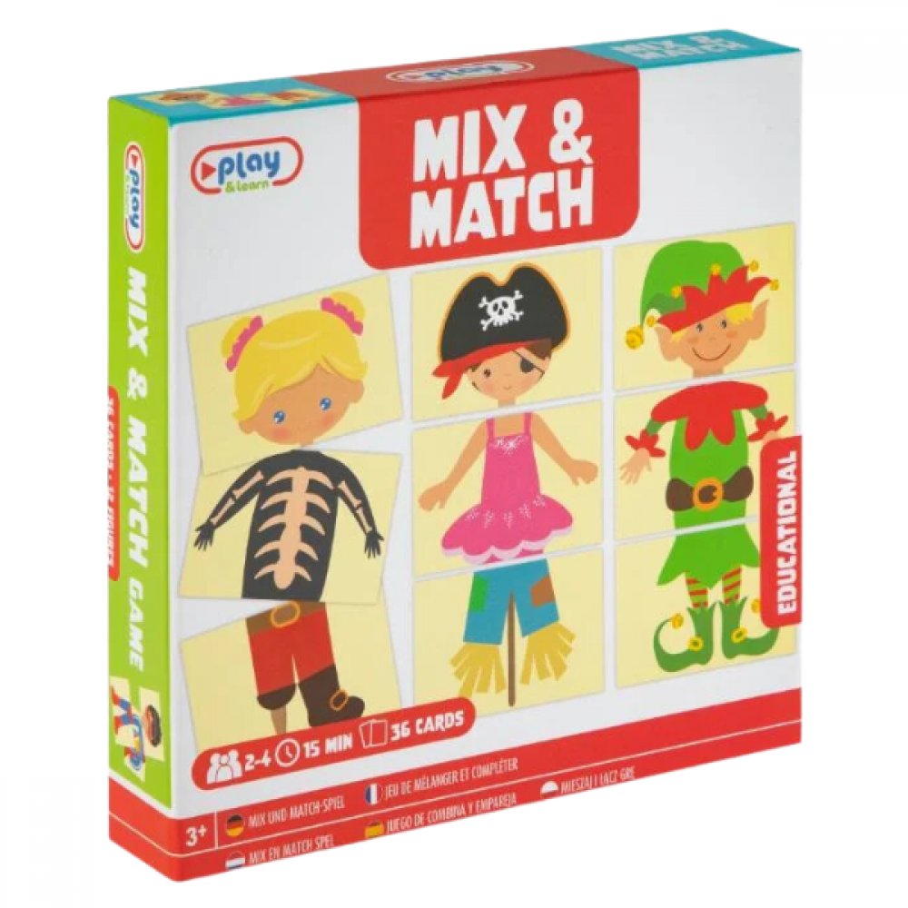 Mix and Match spæl  36 kort