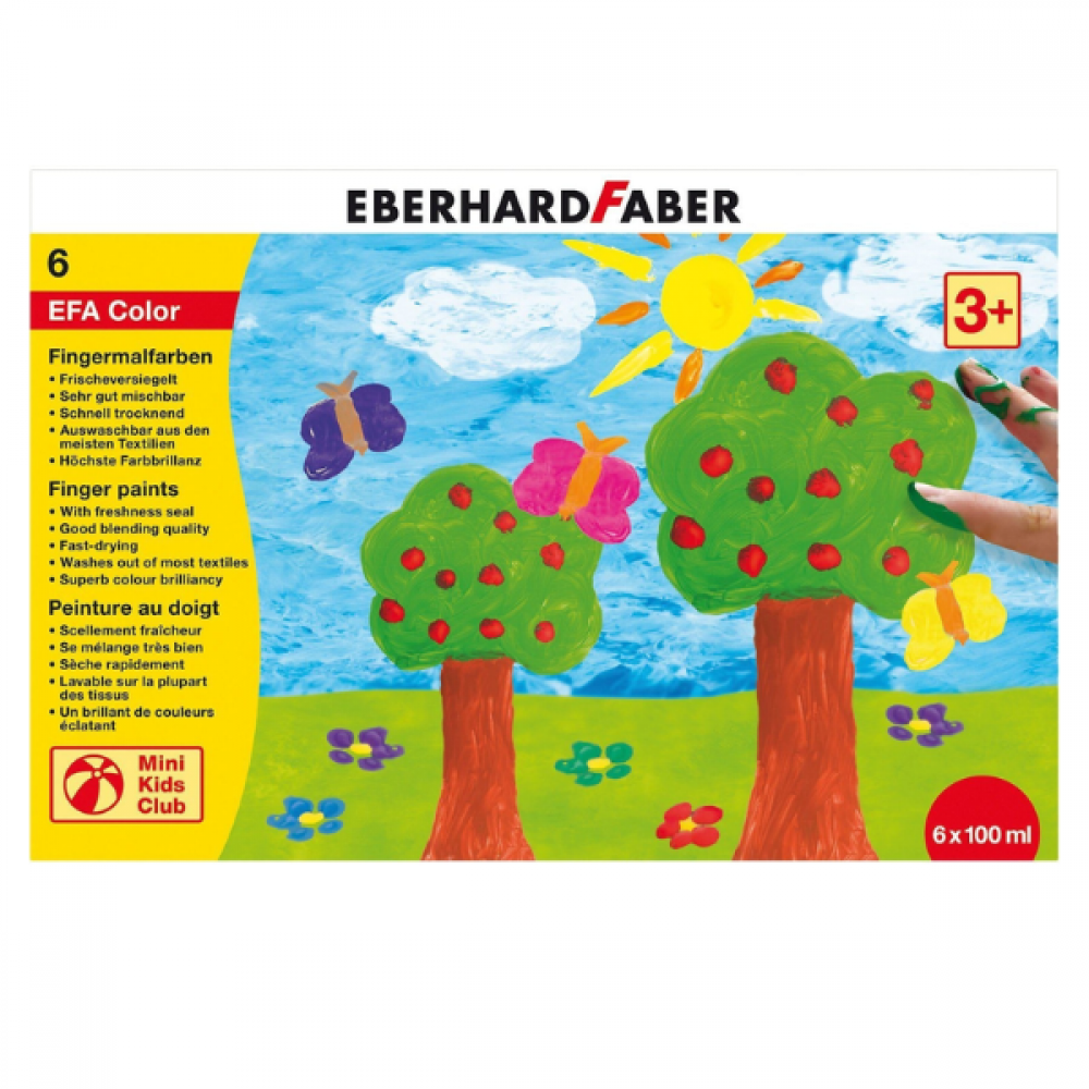 EFA Fingramáling 100 ml. 6 stk.