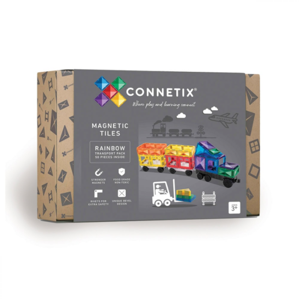 Connetix Transport pack 50 Rainbow