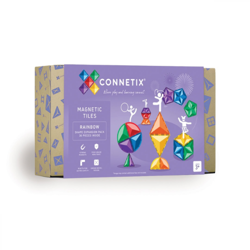 Connetix Expansion pack 36 Rainbow