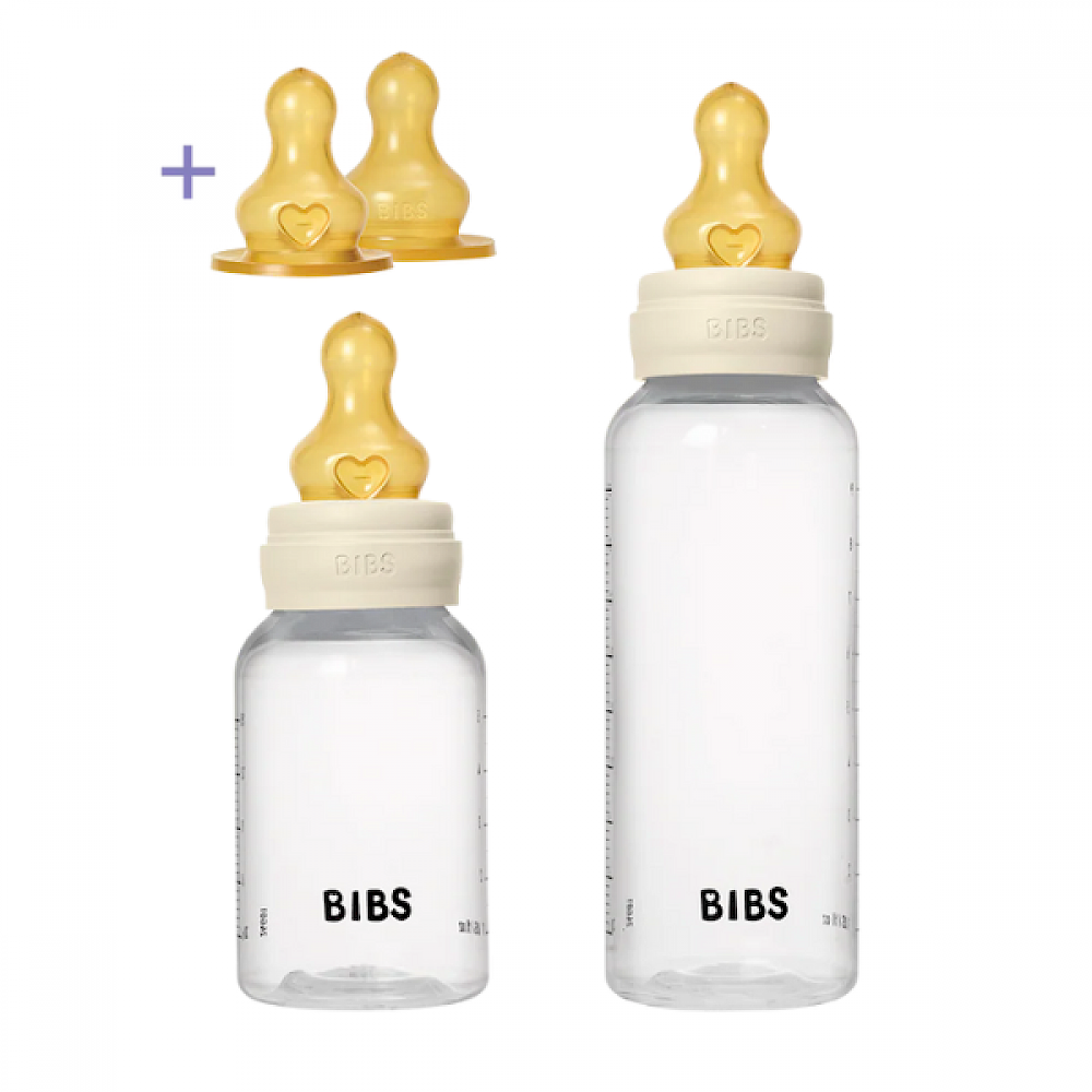 BIBS Grow and flow natúr 2pk. 150/270 ml