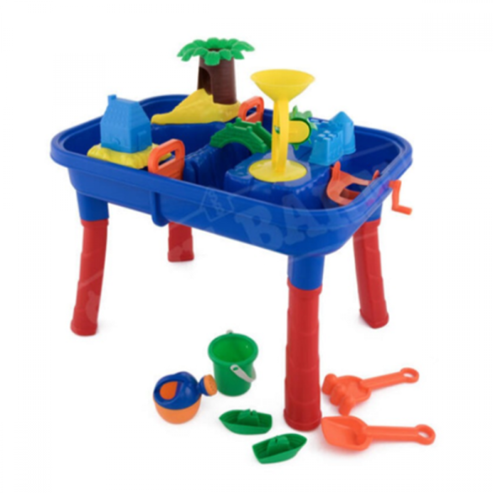 Happy summer - sand og vatn spæliborð