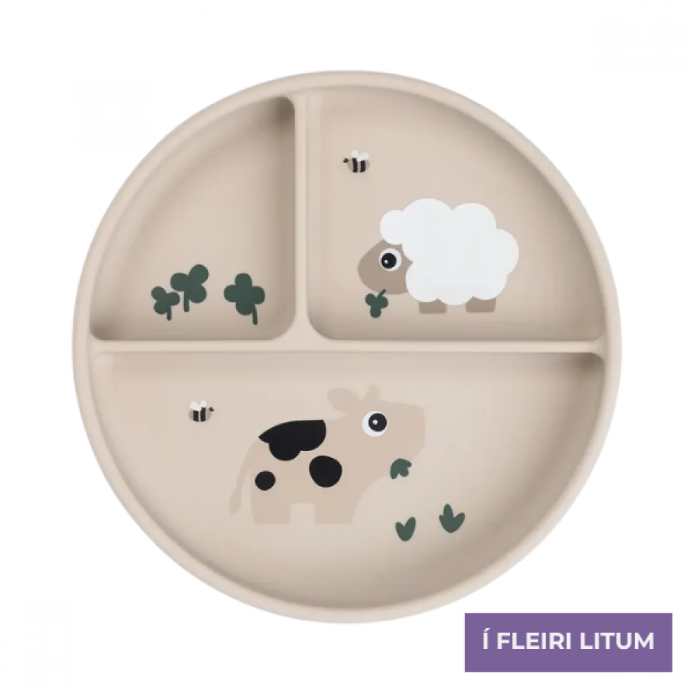 Done By Deer rundur tallerkur v/trimum rúmum