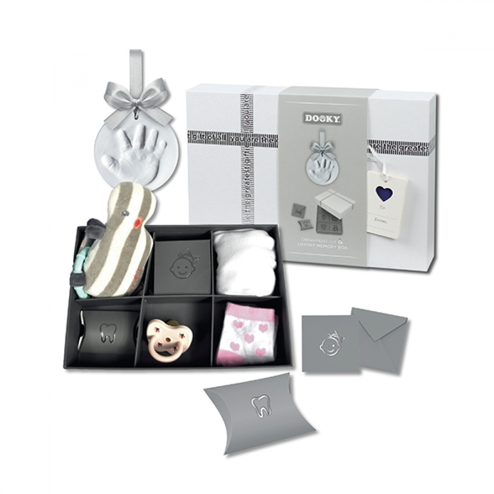 Happy hands ornament kit - silver band