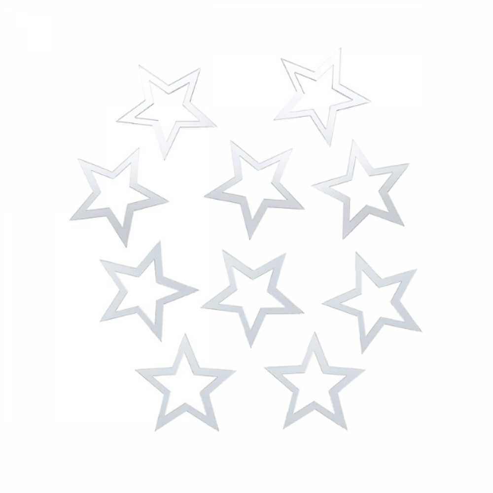 Stjørnur 9x9 cm.  - veggjaprýði