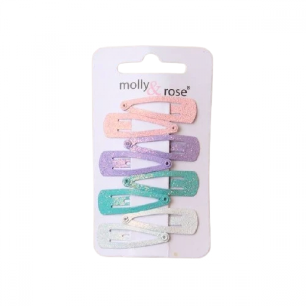 Hårspænder- Frosty glitter