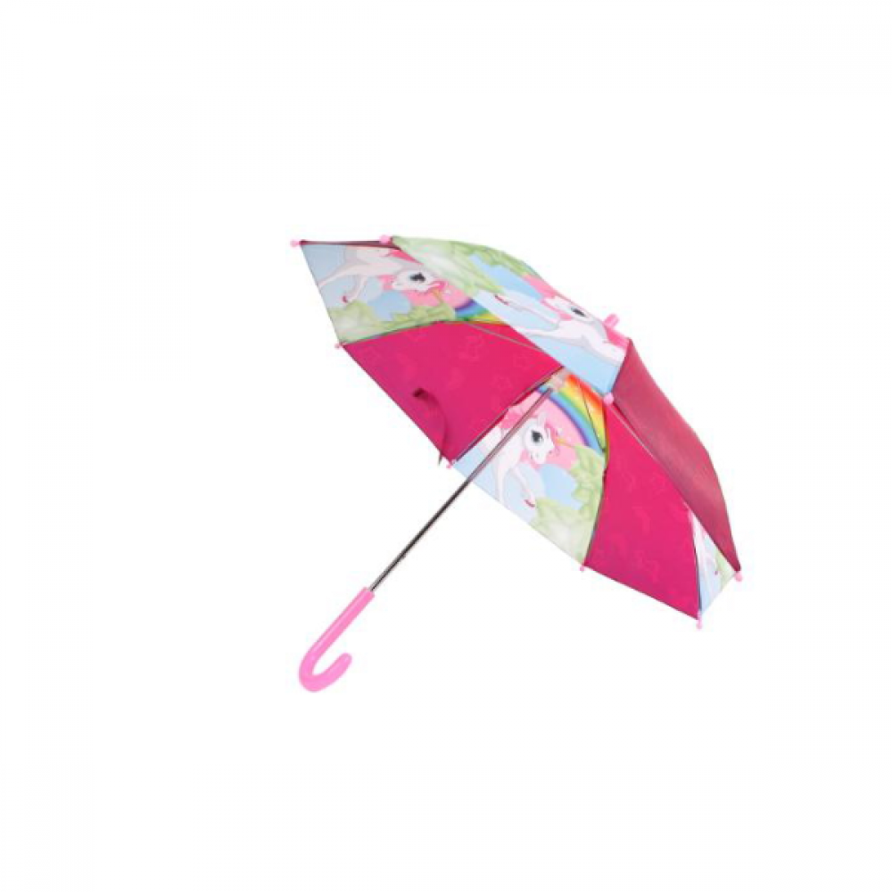 Paraply við einhyrningum 70x60 cm.