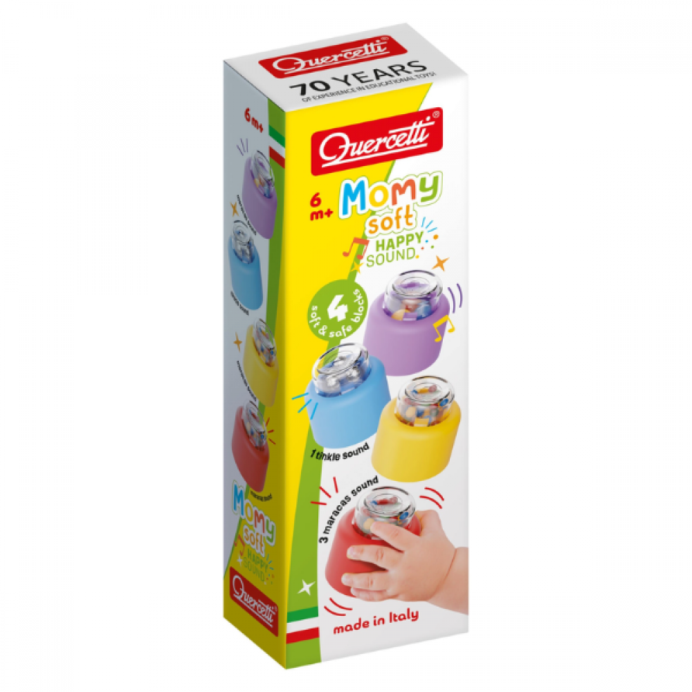 Quercetti - Momy soft 18 bløde klodser