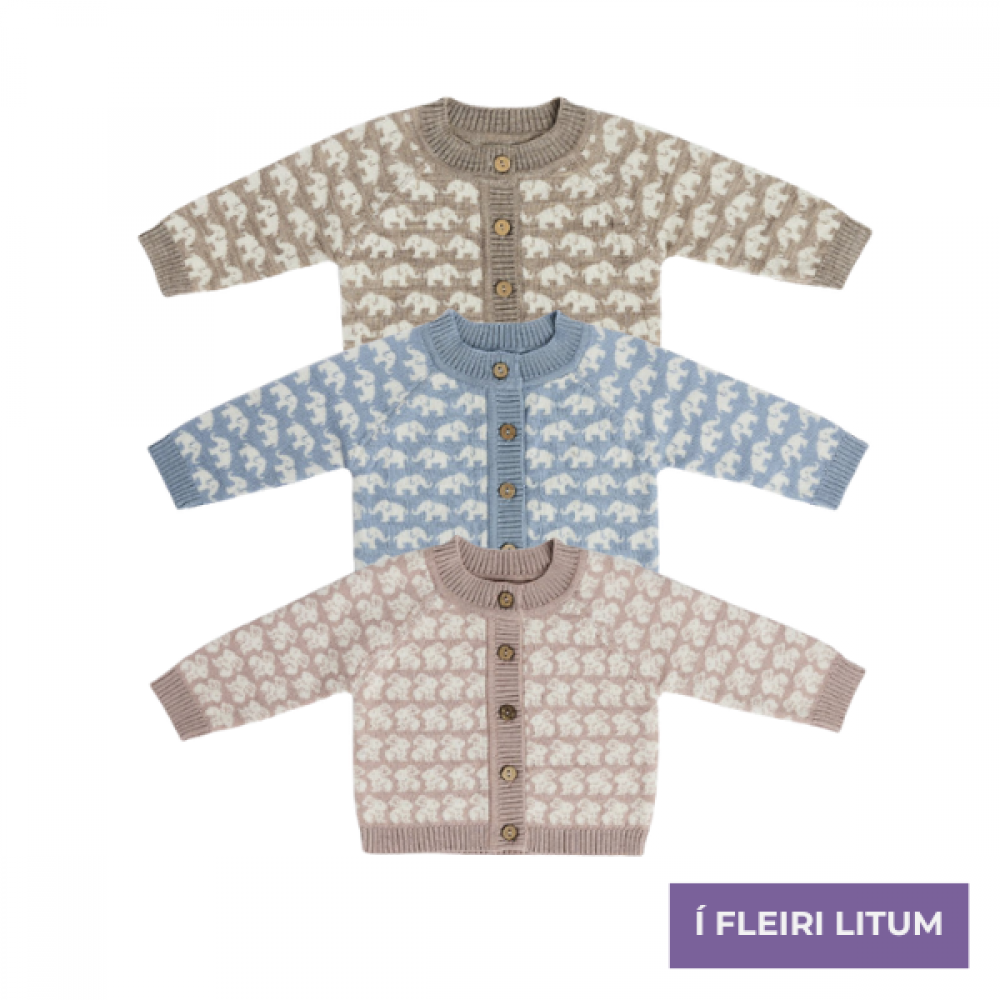 Smallstuff Cardigan 100% merino ull