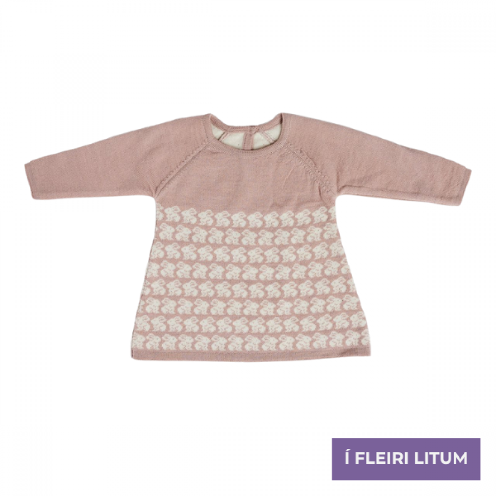 Smallstuff Dress square knit merino