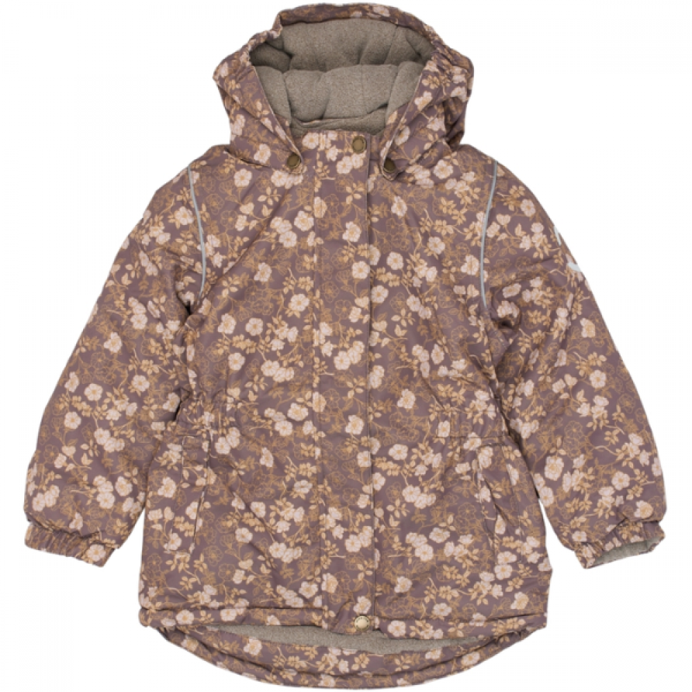 Mikkline AOP winter waist jacket Sparrow