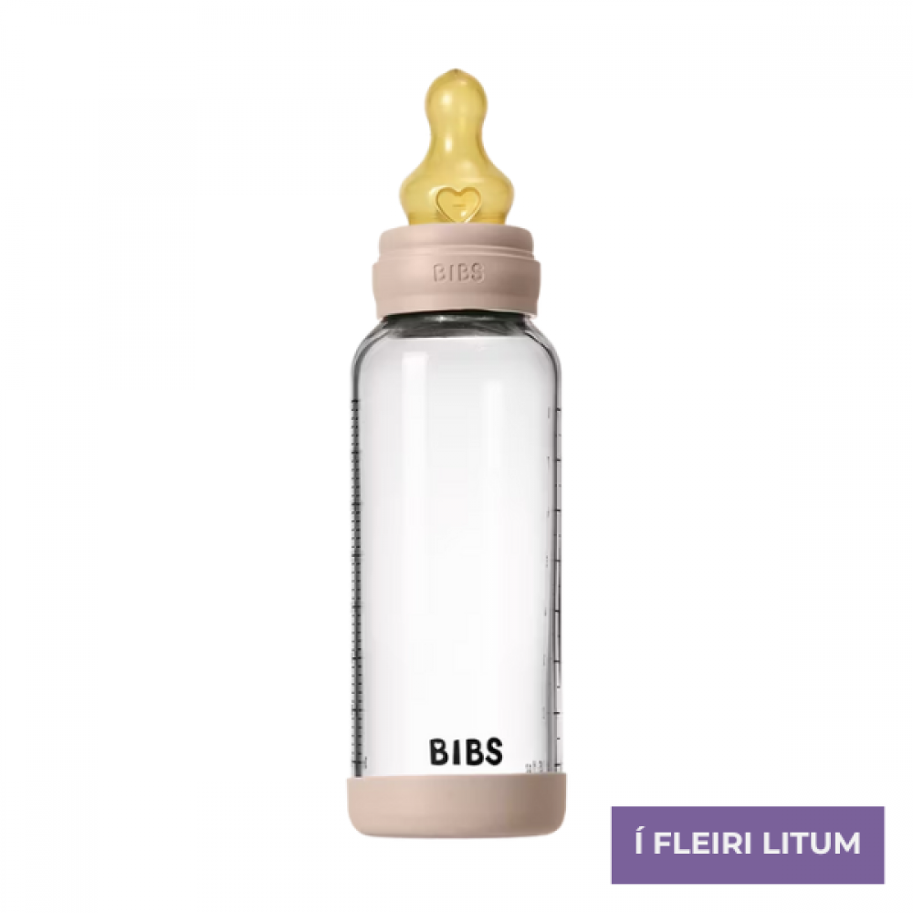 BIBS Glass baby bottle 240 ml.