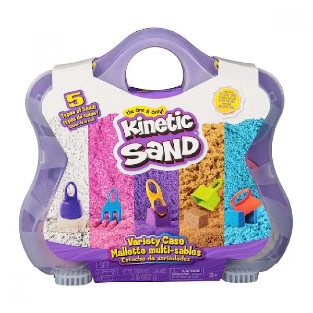 Kinetic sand sensory case