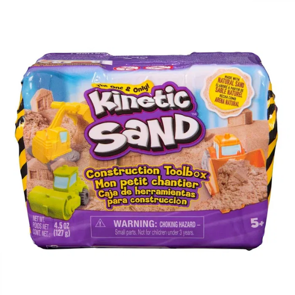 Kinetic sand construction kit