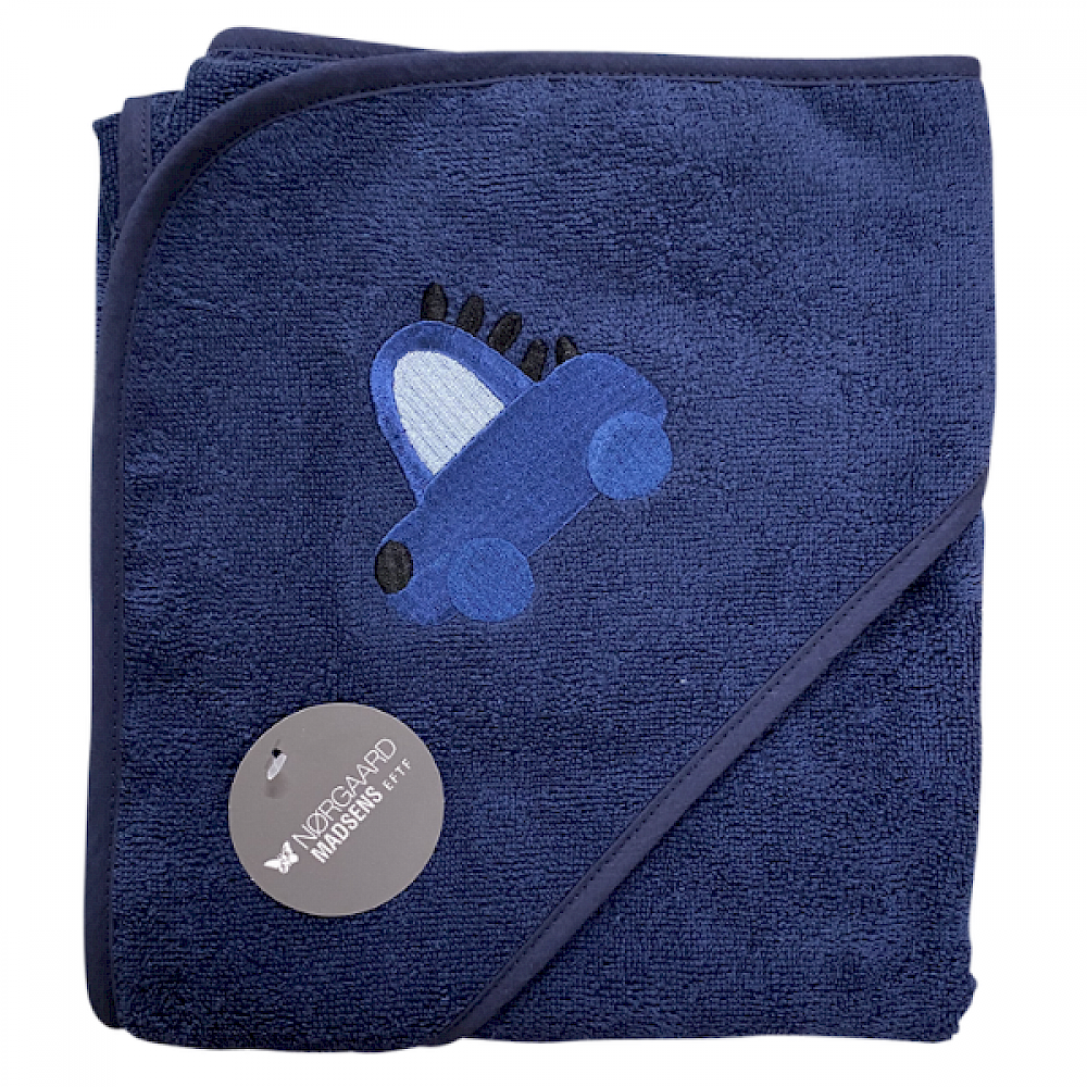 NM baðihandklæði 100x100 cm. navy